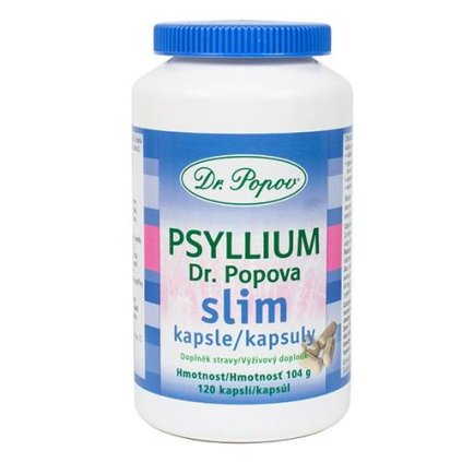 Psyllium SLIM kapsle 120 ks Dr. Popov