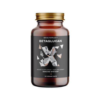 BrainMax Betaglucan, 90 rostlinných kapslí