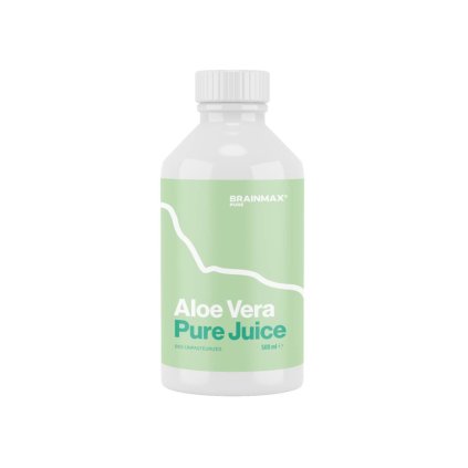 BrainMax Pure® Aloe Vera Juice, BIO, 500 ml