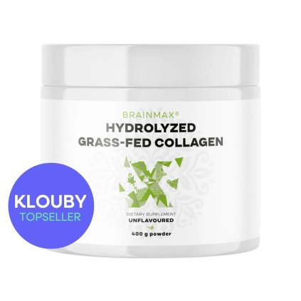 BrainMax Hydrolyzovaný Kolagen, Grass-fed Collagen, 400 g