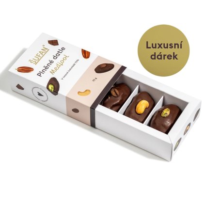 Plněné datle Medjool 75g Šufan