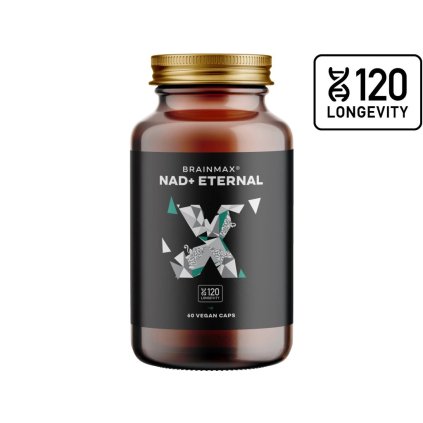 BrainMax NAD+ Eternal, 60 rostlinných kapslí