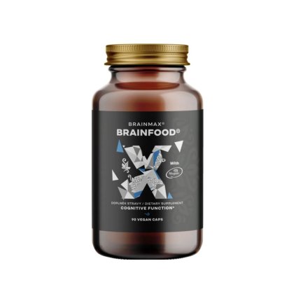 BrainMax BRAINFOOD®, 90 rostlinných kapslí