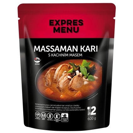 Massaman kari s kachním masem 600g Expres Menu