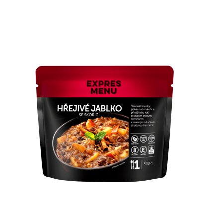 Hřejivé jablko se skořicí 300g Expres Menu