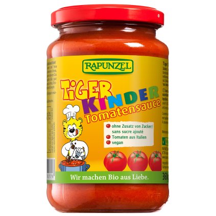 10319 bio tygr detska omacka na testoviny rapunzel 360 g