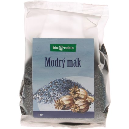 Mák modrý český 200 g Bio Nebio