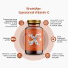 BrainMax Liposomal Vitamin C UPGRADE, Lipozomální Vitamín C, 500 mg, 60 rostlinných kapslí