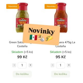 Malé novinky pro vás 🇲🇽🔥 Připravili jsme mexickou kuchyni, která skvěle sedne k našemu poctivému masu 💪 👉 mleté maso z...