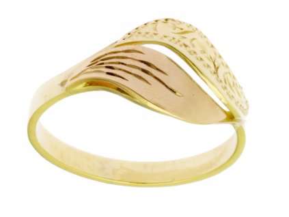 Zlatý prsten ze žlutého zlata G367