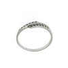 Prsten z bílého zlata G239a