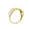 Prsten ze žlutého zlata G861a