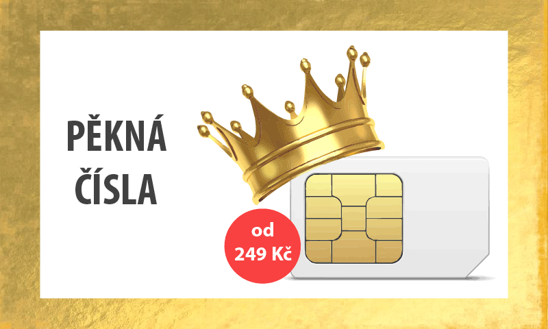 Pěkná telefonní čísla - JHMobil