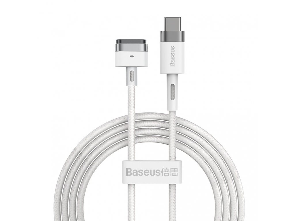 Baseus Zinc angular magnetic power cable pro MacBook Power - USB Type C 60W 2m white