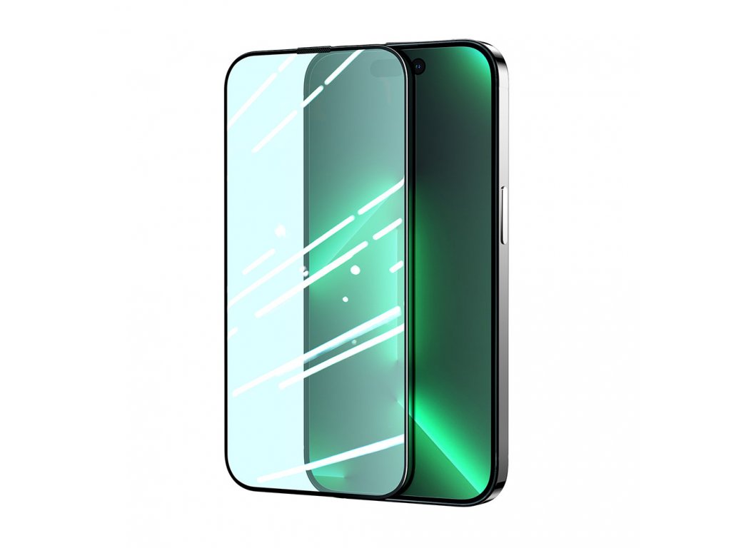 Joyroom Knight Green Glass / ochranné tvrzené sklo ANTI BLUE / Apple iPhone 14 PRO (6,1")
