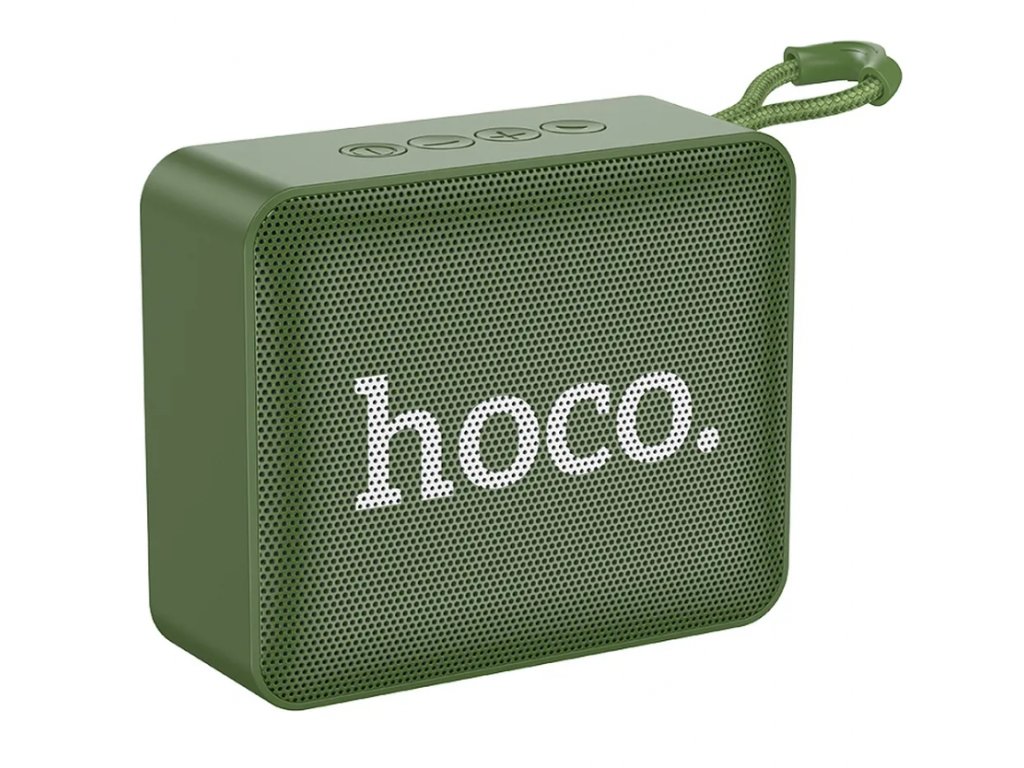 Hoco BS52 Gold Brick Sports bezdrátový / bluetooth reproduktor / 5W / zelený