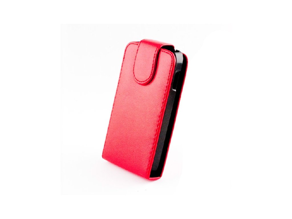 SLIGO Classic vyklápěcí pouzdro HTC Windows phone 8S červené