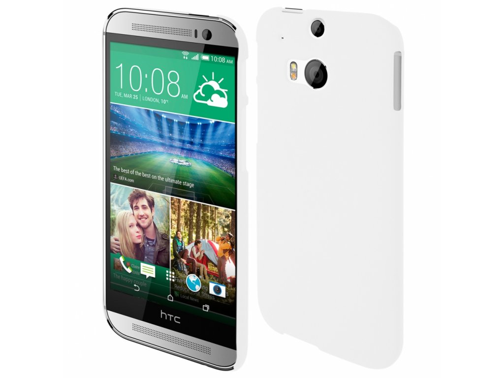 Coby Exclusive kryt HTC One 2 (M8) white / bílý