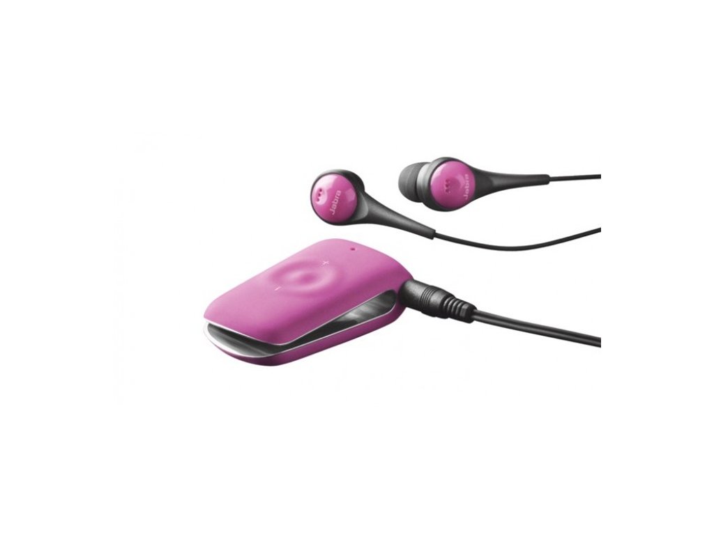 Jabra Clipper stereo headset bluetooth pink / růžové (blister)