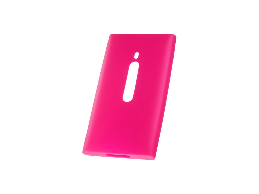 NOKIA CC-1031 silikonové pouzdro Lumia 800 pink / růžové (blister)