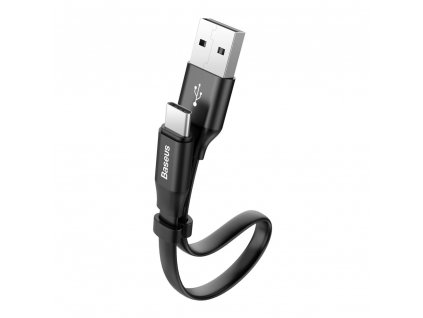 Baseus Nimble USB kabel - USB-C / 0,23m / 2A černý CATMBJ-01