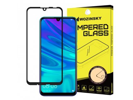 Wozinsky Full Glue tvrzené sklo Huawei P Smart 2019 černé 7426825368553
