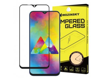 Wozinsky Full Glue tvrzené sklo Samsung M10 černé 7426825365347