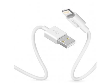 Dudao L4L USB kabel - iPhone Lightning / 1m / 2,1A white