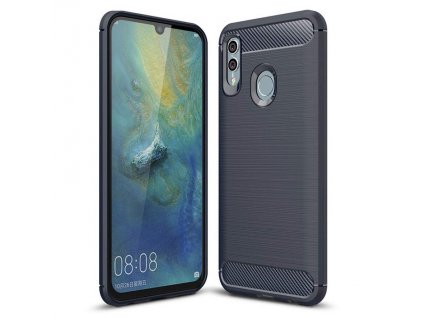 Pouzdro Carbon Case pro Huawei P Smart Plus 2019 / Honor 10 Lite modré