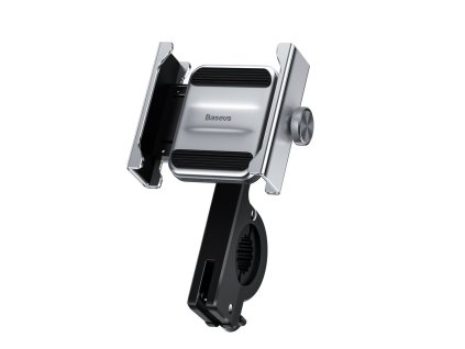 Baseus Knight univerzální držák mobilu na kolo / motocykl stříbrný CRJBZ-0S