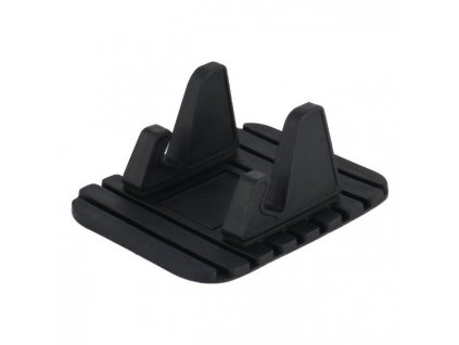 Silikonový držák do auta na palubovku univerzální černý