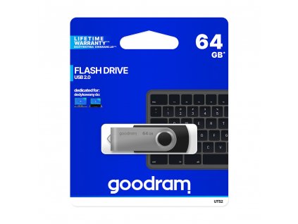 Goodram UTS2-0640K0R11, 64GB flash disk / USB 2.0