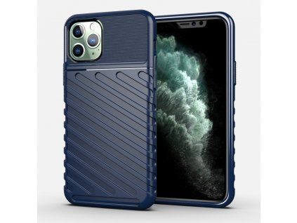 Thunder Case kryt pro Apple iPhone 11 PRO MAX – odolné TPU pouzdro, modrá