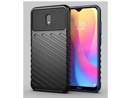 Thunder Case kryt pro Xiaomi RedMi 8A – odolné TPU pouzdro, černá