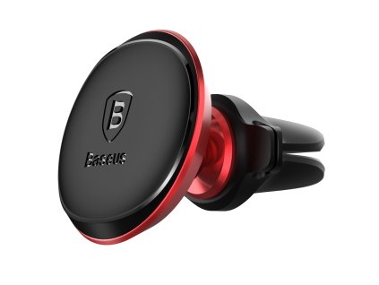 BASEUS SUGX-A09 držák do mřížky ventilátoru magnetický, červený