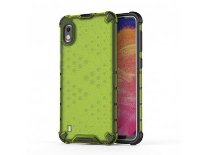 HoneyComb Armor Case odolné pouzdro pro Samsung A10 zelené