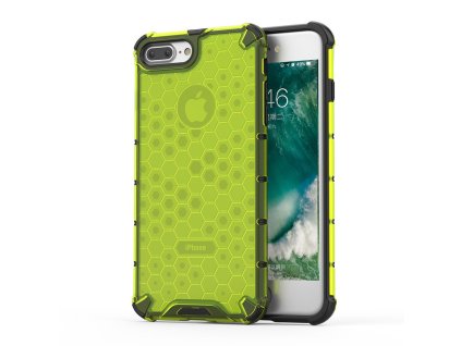HoneyComb Armor Case odolné pouzdro pro Apple iPhone 7+ / 8+ (5,5") zelené