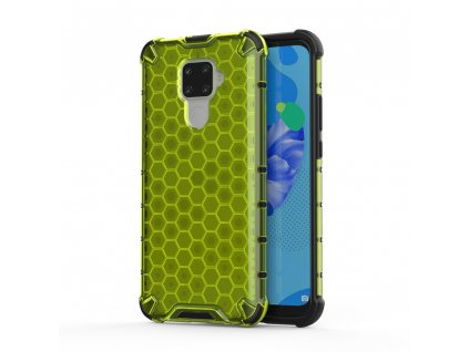 HoneyComb Armor Case odolné pouzdro pro Huawei Mate 30 Lite / Nova 5i PRO zelené