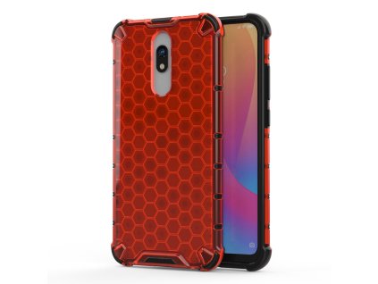 HoneyComb Armor Case odolné pouzdro pro Xiaomi RedMi 8 / RedMi 8A červené