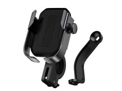 Baseus SUKJA-01 univerzální držák mobilu na kolo / motocykl černý