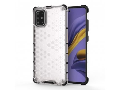 HoneyComb Armor Case odolné pouzdro pro Samsung G980 Galaxy S20 clear white