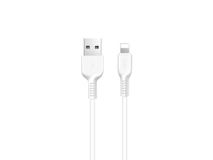HOCO X13 USB kabel - iPhone lightning 1m / 2A bílý