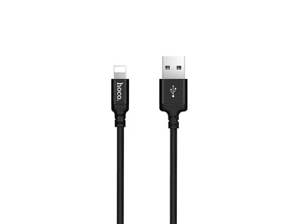 HOCO X14 USB kabel - iPhone lightning 2m / 1,7A černý