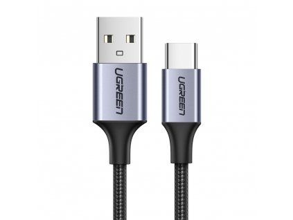 Ugreen US288 USB-A / USB-C kabel, QC 3.0, 3A, 0,5 m, šedá