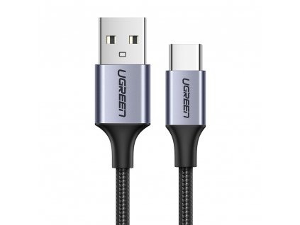 Ugreen US288 USB kabel - USB-C / 1m / 3A / QC, AFC, FCP / černý
