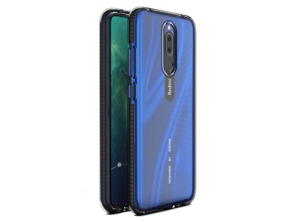 Spring Case TPU pouzdro pro Xiaomi RedMi 8A / RedMi 8 clear / black