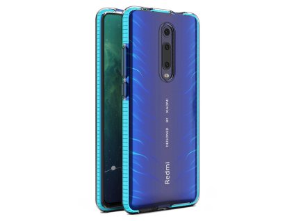 Spring Case TPU pouzdro pro Xiaomi Mi 9T / Mi 9T PRO clear / light blue