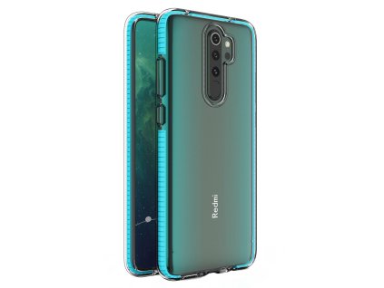 Spring Case TPU pouzdro pro Xiaomi RedMi NOTE 8 PRO clear / light blue