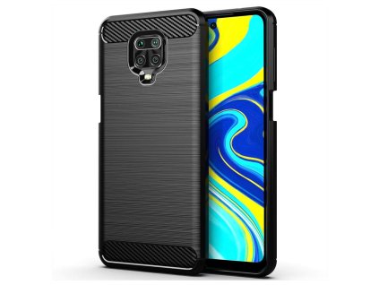 Pouzdro Carbon Case pro Xiaomi RedMi NOTE 9S / RedMi NOTE 9 PRO černé