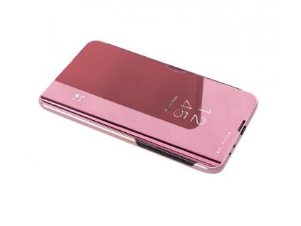 Pouzdro Clear View pro Huawei Mate 20 Lite růžové